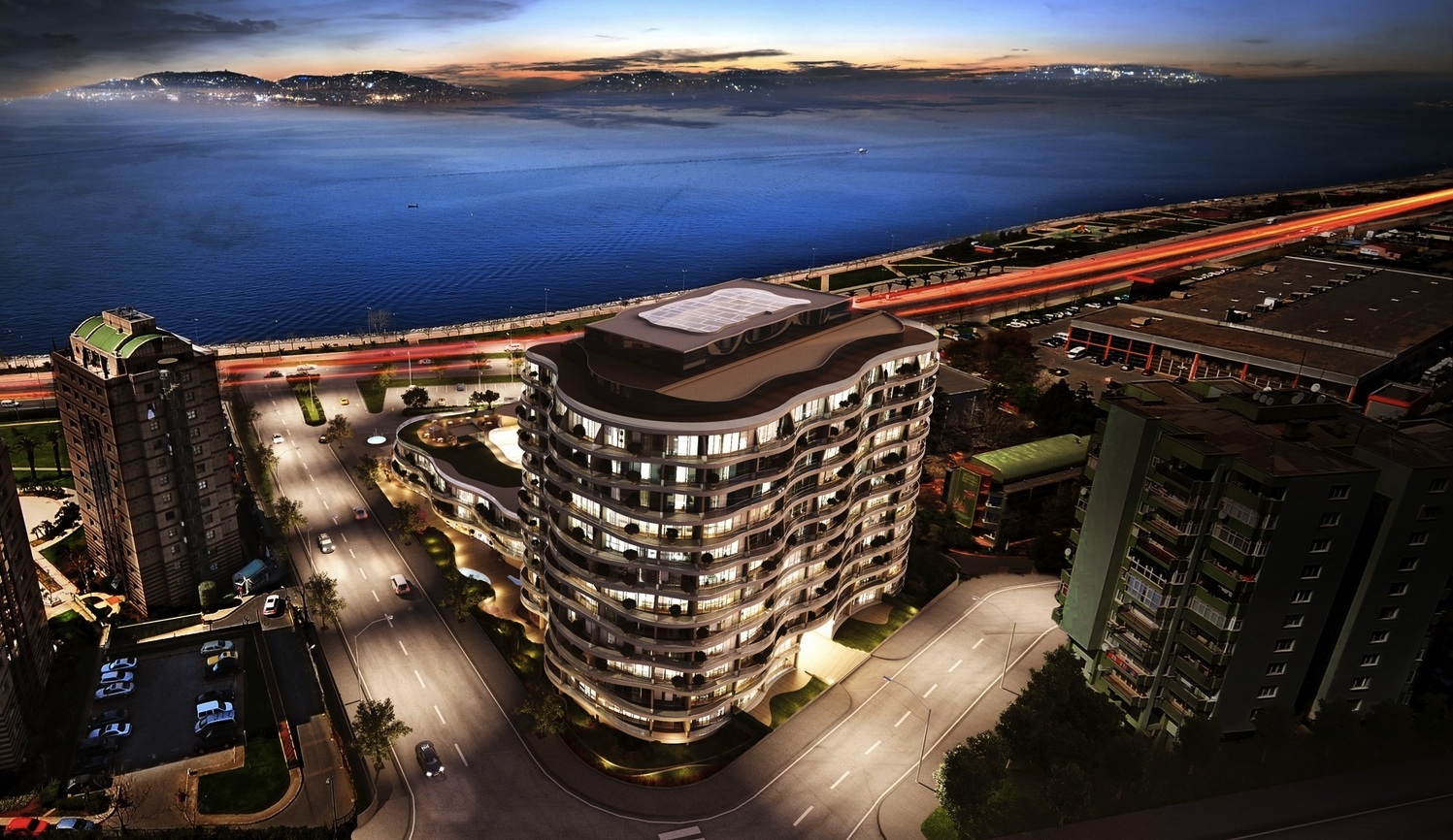 آپارتمان در استانبول با منظره دریا 24