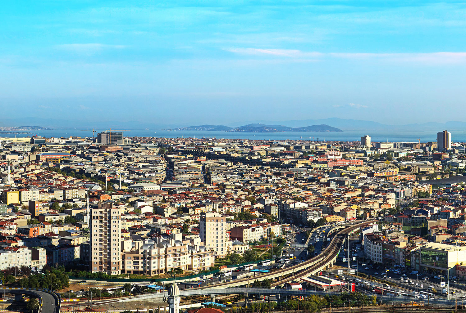 آپارتمانهای بادید زیبای دریا در استانبول 14