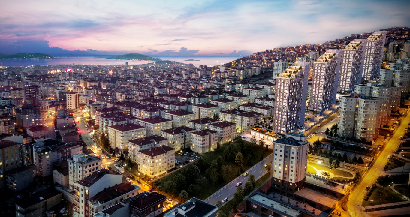 مجموعه آپارتمان ها در مالتپه استانبول 13