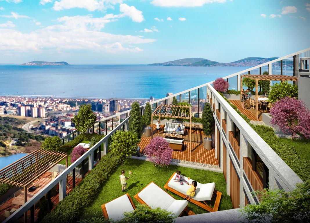 مجموعه آپارتمان ها در مالتپه استانبول 2