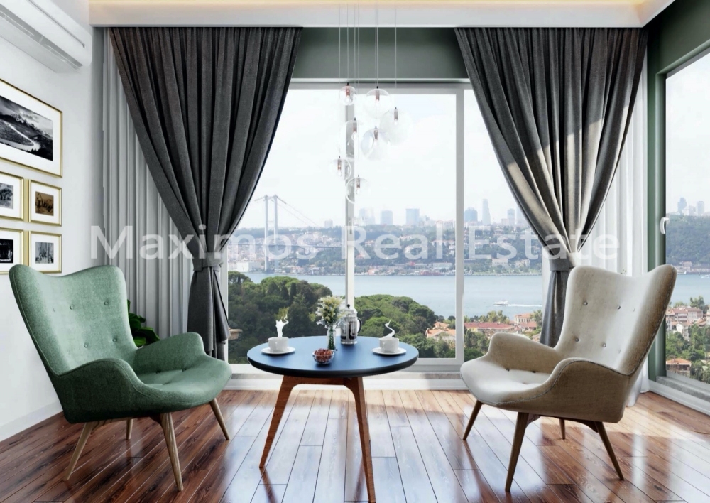 آپارتمان های با دید بسفر برای فروش در استانبول 5