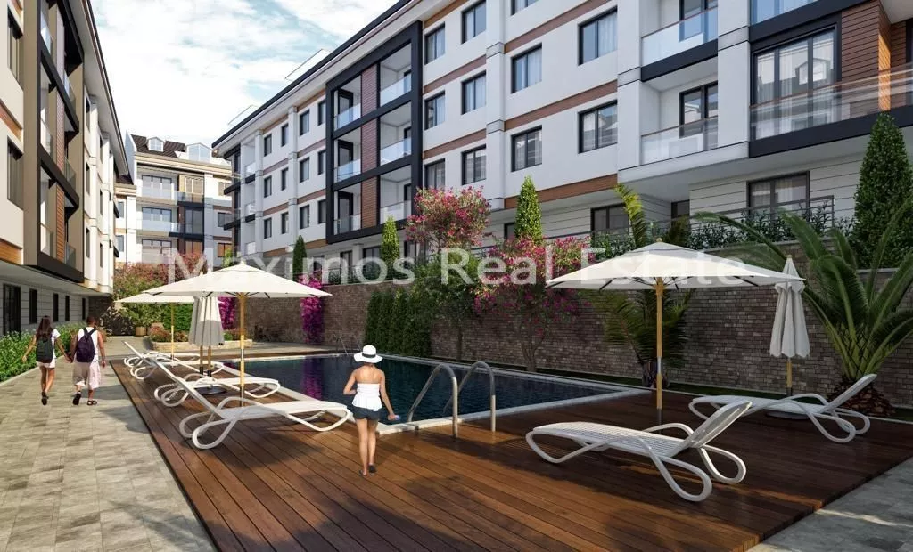 آپارتمان های آماده برای خرید با ویو دریا در بیلیکدوزو 3