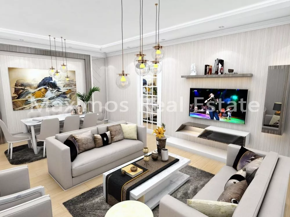 آپارتمان های آماده برای فروش با ویو دریا در بیلیکدوزو 10